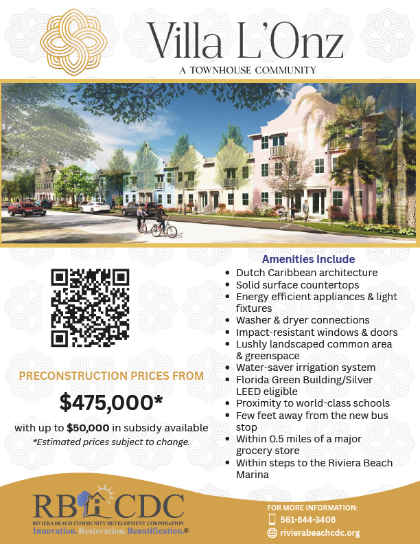 Villa L'Onz Sales Flyer